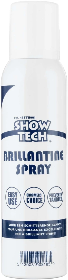 Show Tech Briljantinis kailio blizgesio purškalas 150ml – Lengvos formulės blizgesys šilkiniam efektui