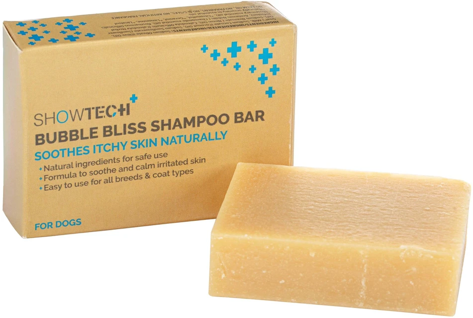 Show Tech Bubble Bliss Šampūno plytelė 90g – Švelnus kietasis valiklis su drėkinamąja formule