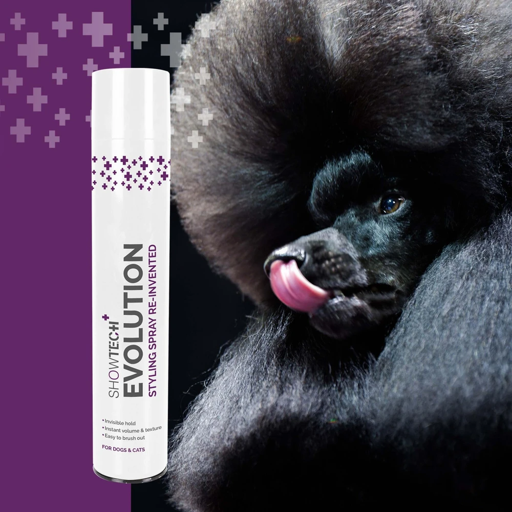 Show Tech+ Evolution Styling Purškiklis 500ml – Lightweight Finishing Mist, Long-Lasting Hold and Shine