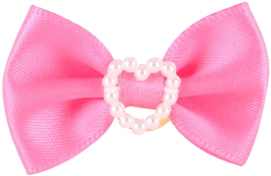 Show Tech Grooming Bows – Rankų darbo Elastingas Dekoratyvinis Rinkinys, 50 Vnt.