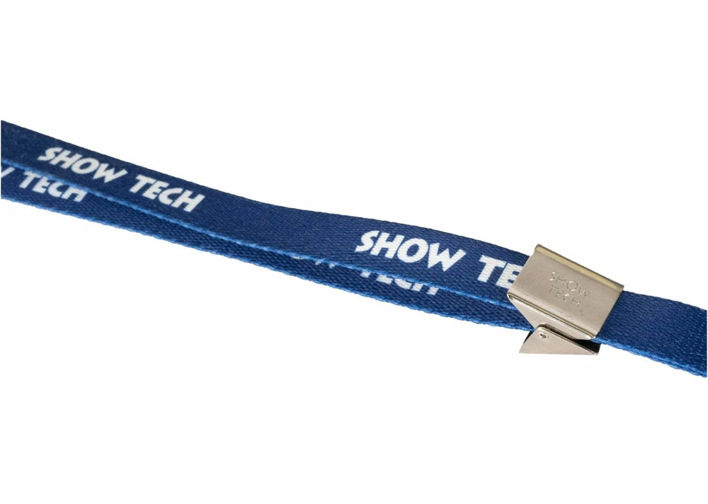 „Show Tech“ Grooming Noose Mėlyna – Reguliuojama kaklo pavadėlis su logotipu, 57x1,5 cm