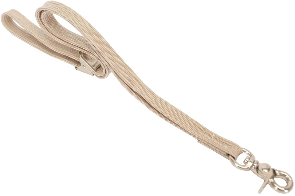 Show Tech Grooming Šampano pavadėlis – tvirtas smėlio spalvos 60cm, patogus laikyti
