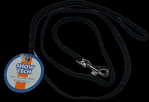 Show Tech Juodas Grooming Ring – 5mm pločio su sidabro „snap“ užsegimu, patvarus dizainas