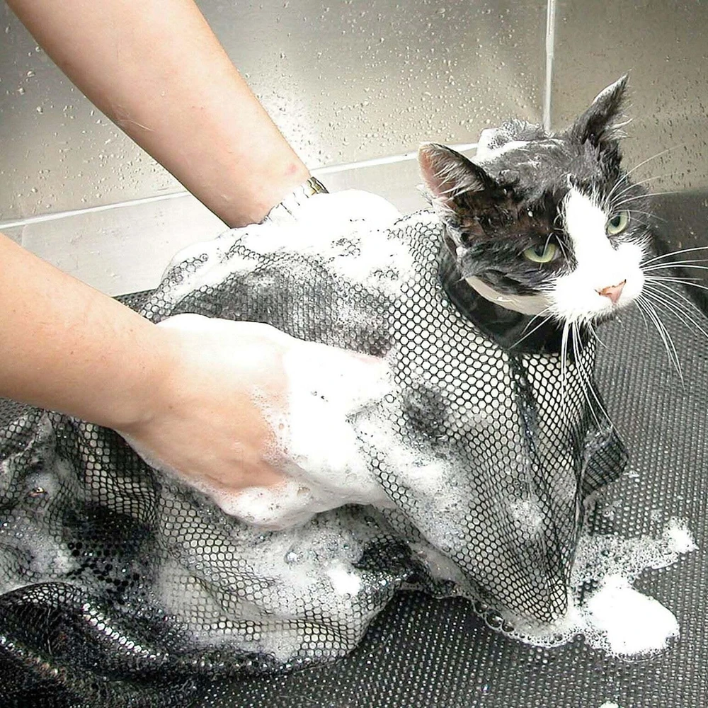 Show Tech Cat Bag maišelis katėms maudyti, 1 vnt