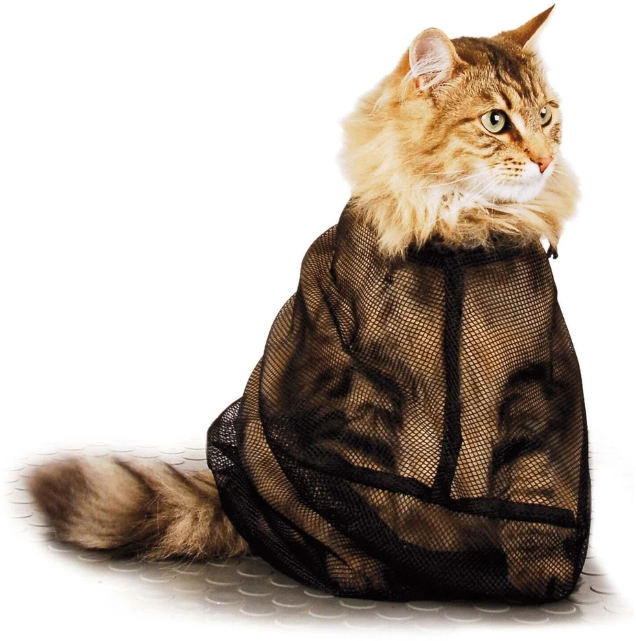 Show Tech Cat Bag maišelis katėms maudyti, 1 vnt