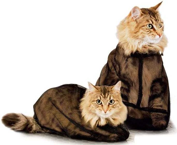 Show Tech Cat Bag maišelis katėms maudyti, 1 vnt