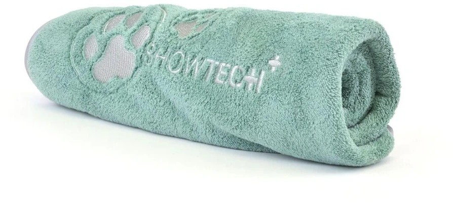 „Show Tech“ koralinio vilnos rankšluostis 90x56cm – itin sugeriantis minkštas rožinis priežiūros rankšluostis