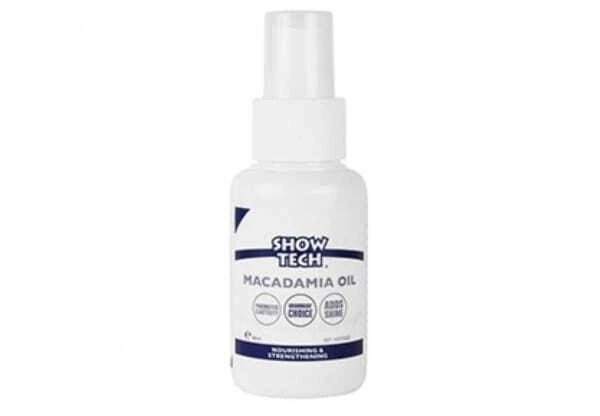 Show Tech Makadamijų aliejaus purškalas – maitinanti ir stiprinanti formulė plaukams ir odai, 60ml