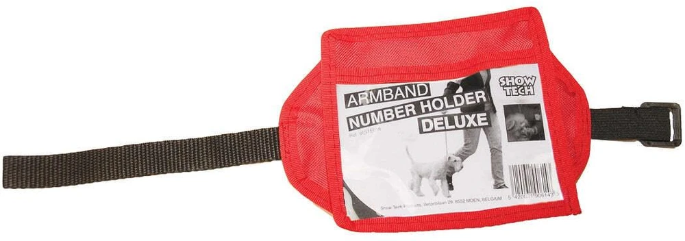 Show Tech numerio laikiklis Deluxe – Aukštos kokybės juodas numerio dirželis, saugus ir patvarus dizainas