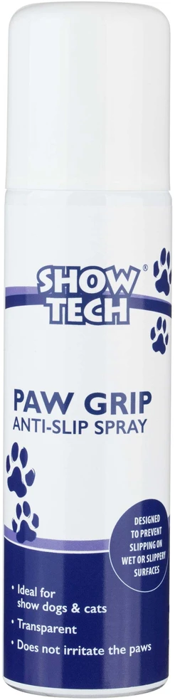 Show Tech Paw Grip neslystantis purškiklis 150ml – Greitai veikiantis profesionalus letenėlių sukibimą gerinantis sprendimas