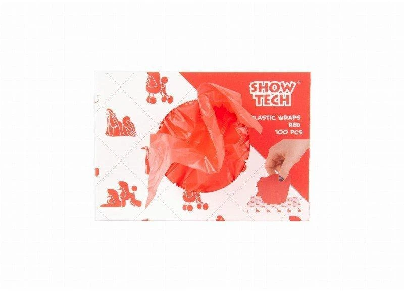 Show Tech plastikiniai suktukai folijai – Patvarios 15x30 cm plėvelės, 100 vienetų pakuotė