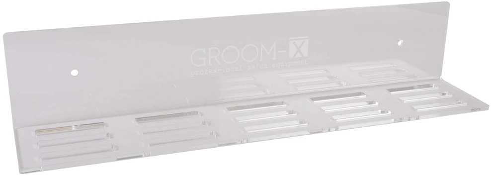 Show Tech Plexi Blade Holder – Sieninis skaidrus organizatorius su patvariu akrilo dizainu
