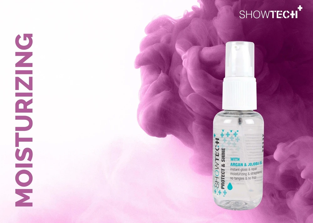 Show Tech+ Protect & Shine Serum 50ml – Intensely drėkinamoji maitinamoji formulė su terminiu apsauga