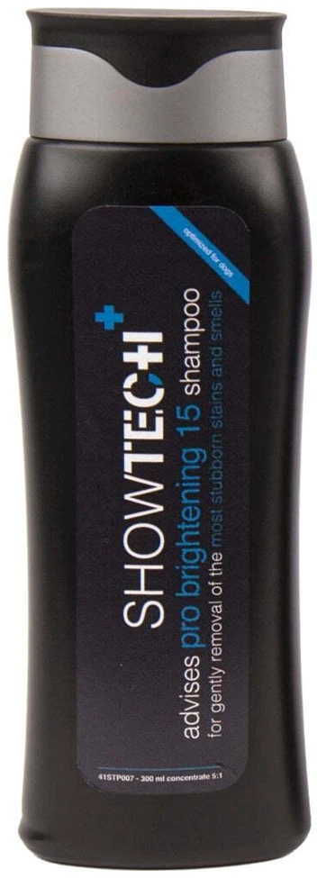 Show Tech+ Šampūnas ryškumui – koncentruota spalvą paryškinanti formulė, pašalina spalvos pakitimus, 300 ml