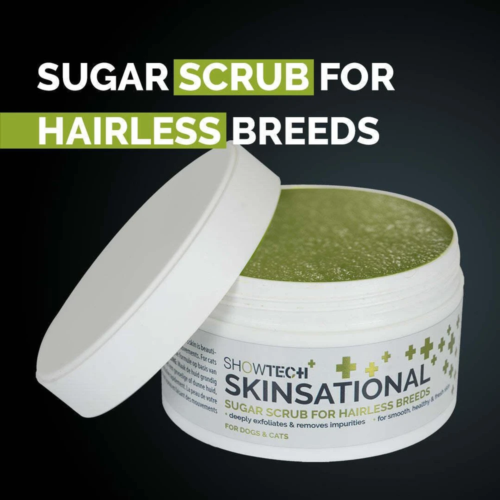 Show Tech+ Skinsational Cukraus Šveitiklis 200ml – Giliai valanti pilingo formulė, švelni odai