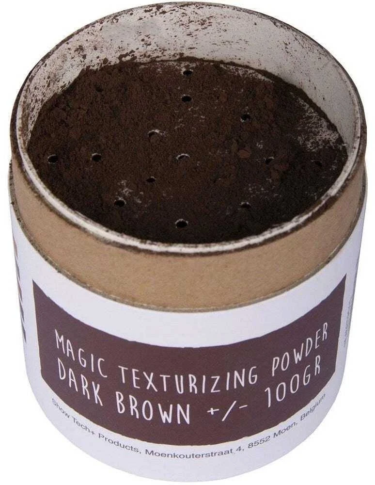 Show Tech Magic lengvinamasis ir suteikiantis apimtį pudra, 100g lengvos fiksacijos formulė