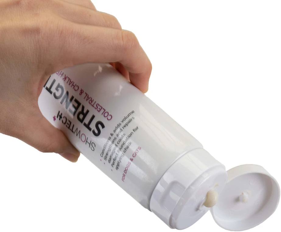 Show Tech+ Stiprinanti Kolageno ir Kreidos pagalbinė priemonė 300ml – Kondicionuojantis gruntas, stiprina kreidos sukibimą ir plaukų tvirtumą