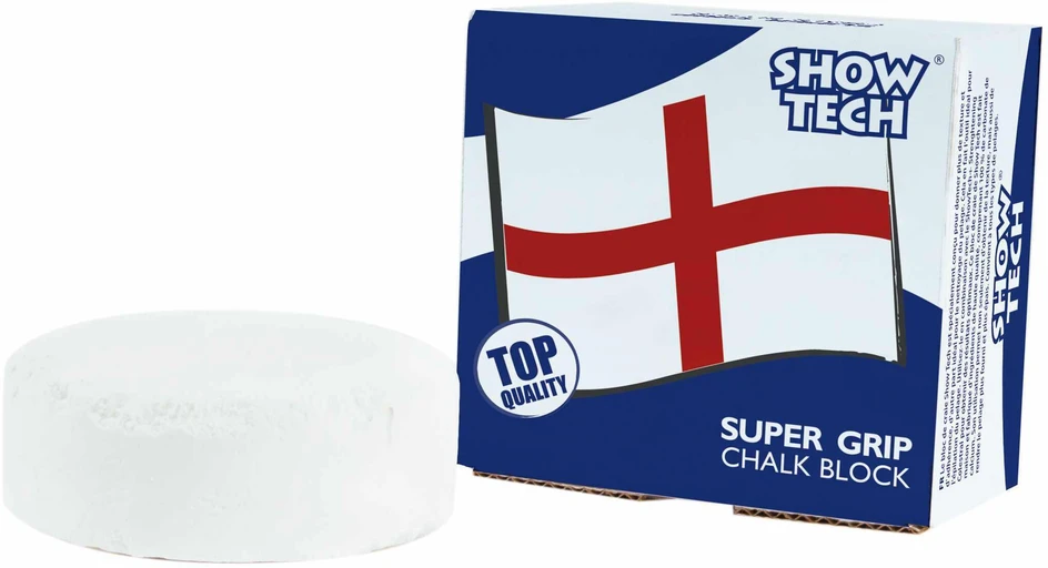 Show Tech Super Grip kreidos blokelis 55g – balinantys priežiūros kreidos, pagerintas sukibimas ir skaistinantis poveikis