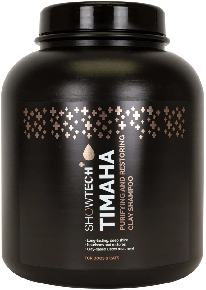 Show Tech+ Timaha Šampūnas Valantis – Giliai Valanti Molio Formulė, Koncentruotas 4.5 L