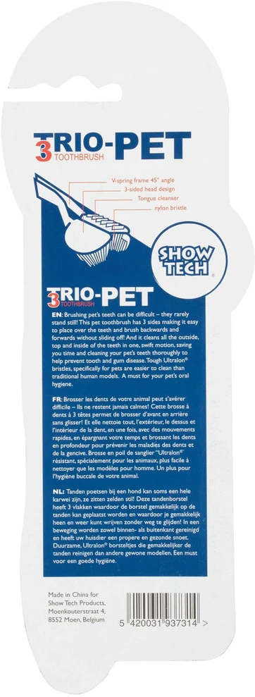 Show Tech Trio-Pet dantų šepetėlis