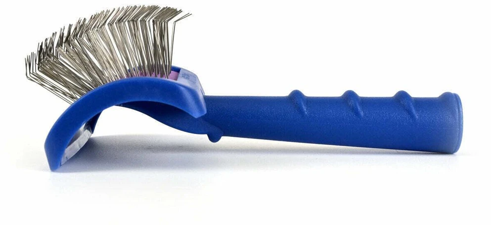 Show Tech Tuffer Than Tangles Longreach šepetėlis – vidutinio ilgio šunų šepetėlis, ergonomiško dizaino