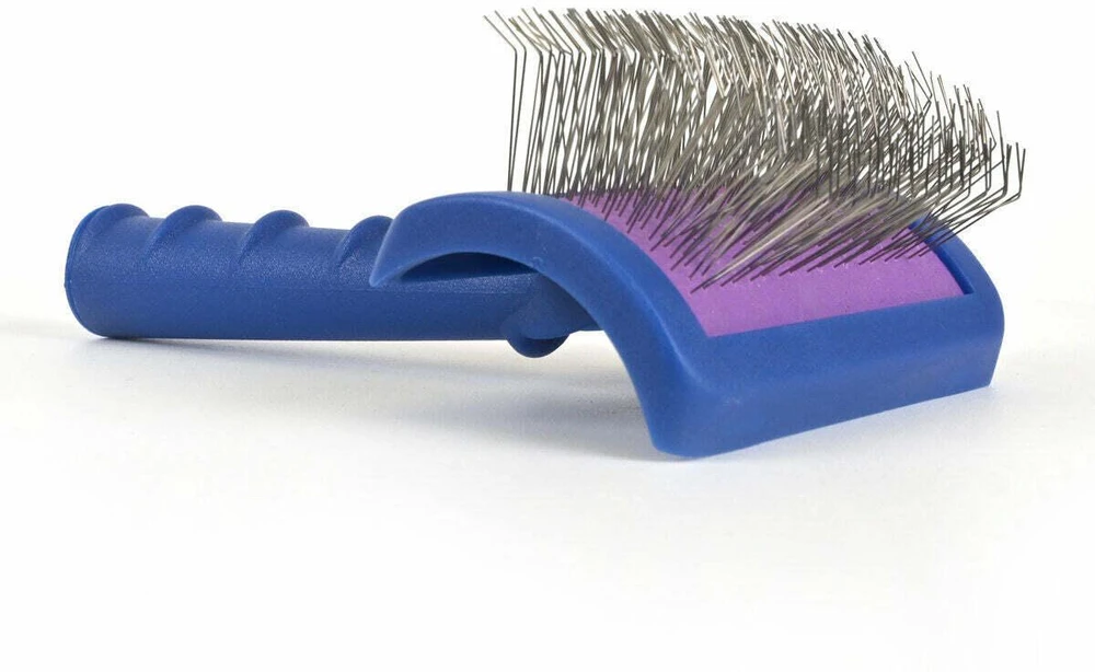 Show Tech Tuffer Than Tangles Longreach šepetėlis – vidutinio ilgio šunų šepetėlis, ergonomiško dizaino