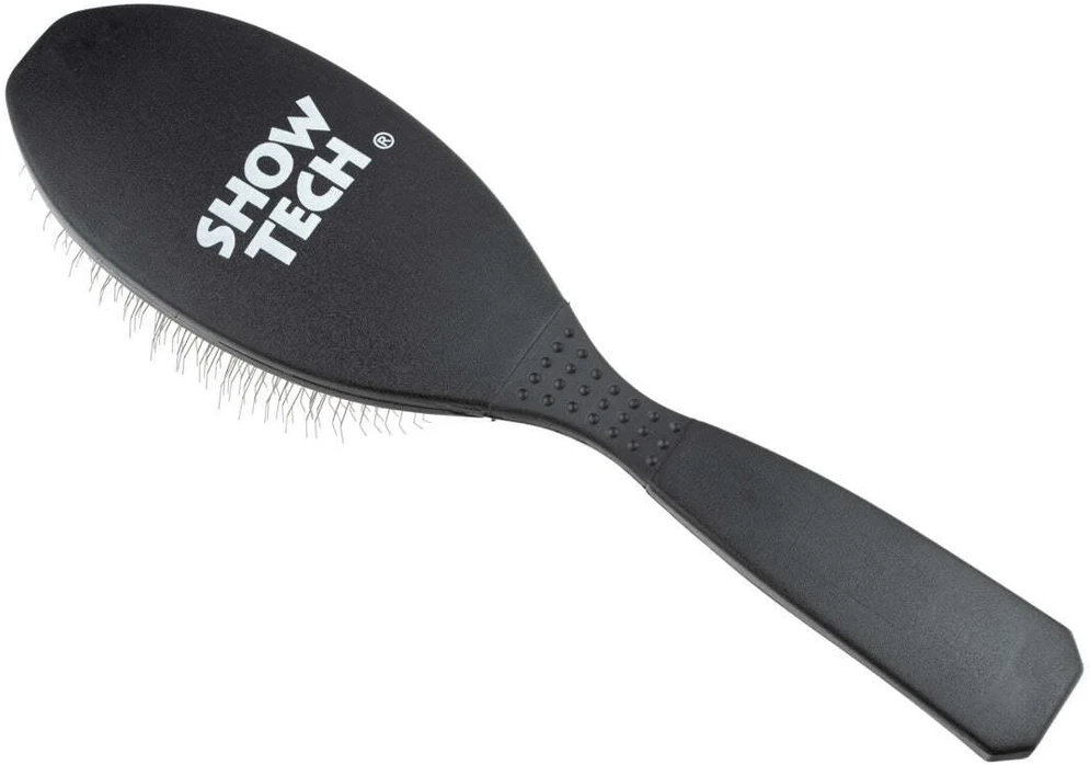 Show Tech „Ultra-Pro Side Soft Slicker“ šepetys 22 mm – Kairiarankiams, švelnus pudelio šepetys, mažas dydis
