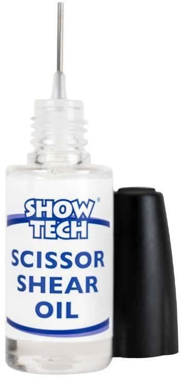 Show Tech Žirklių & Žirklių Aliejus – Tiksliai ašmenims prižiūrėti skirta formulė, 10 ml nepralaidus buteliukas