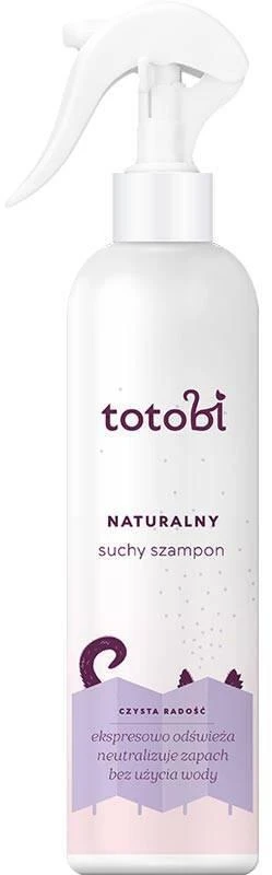 Totobi natūralus veganiškas šampūnas – drėkinamoji formulė su augaliniais ekstraktais, 300 ml buteliukas