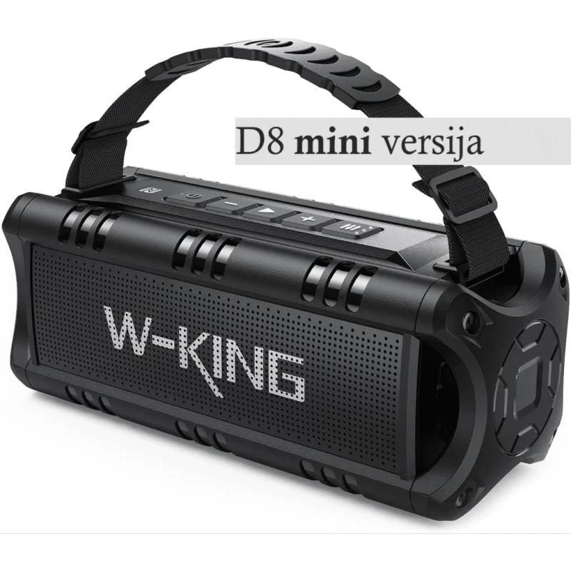Belaidis Bluetooth garsiakalbis W-KING D8 MINI 30W (juodas)