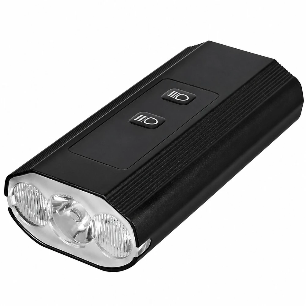 1300 lm LED dviračio žibintas su USB-C ir IP65 atsparumu vandeniui