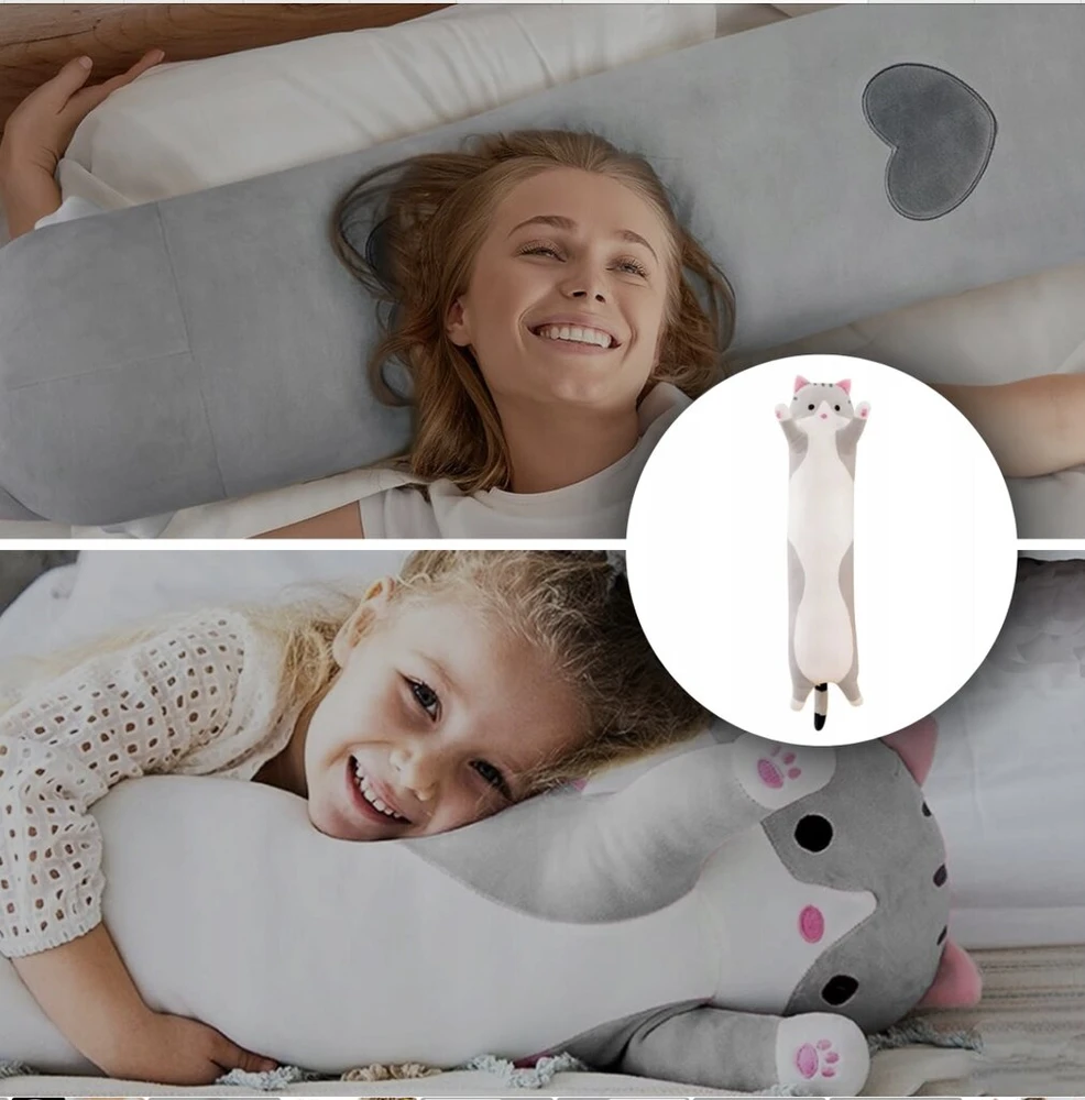 90cm ilgas katinas - pliušinis žaislas