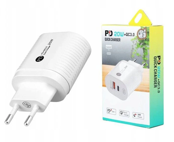 Adapteris PD Quick Charge