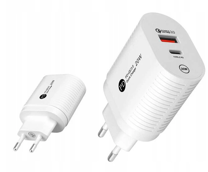 Adapteris PD Quick Charge