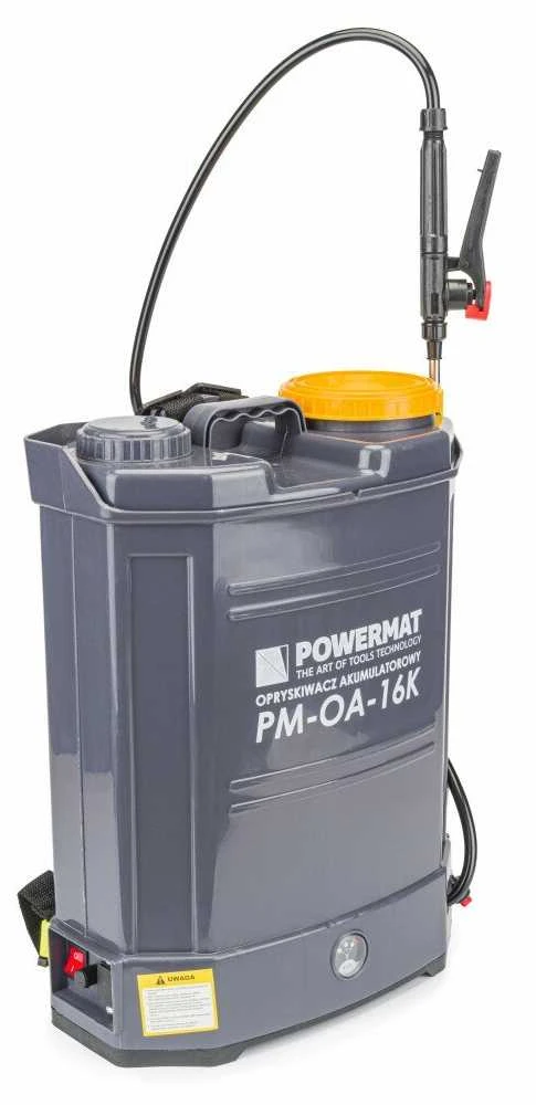 Akumuliatorinis purkštuvas su priedais 16L Powermat