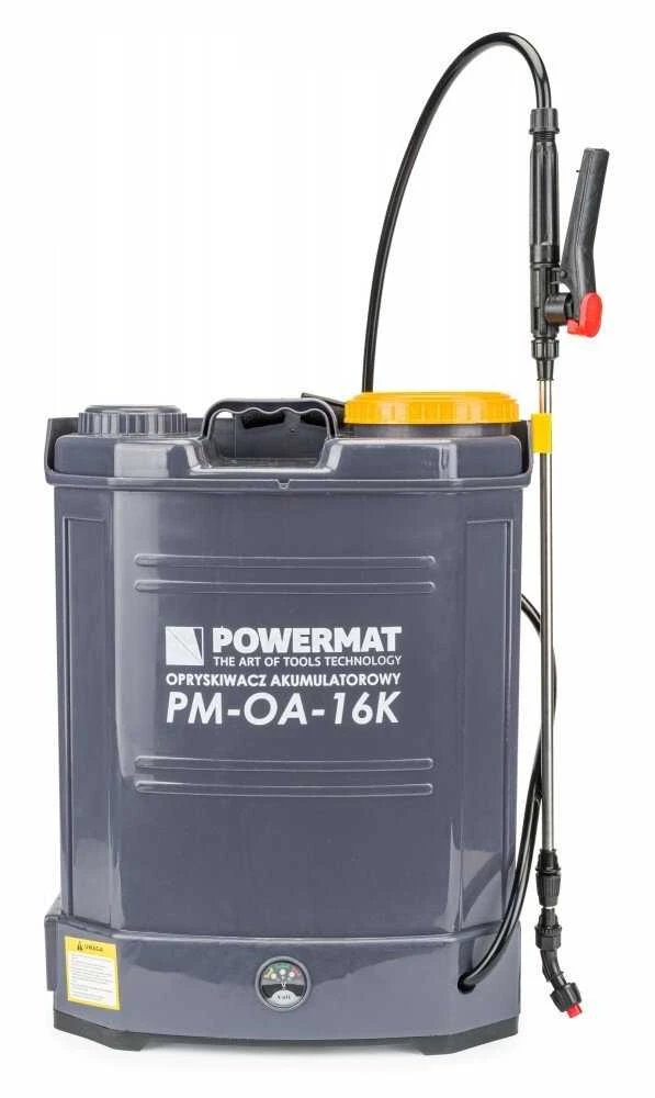 Akumuliatorinis purkštuvas su priedais 16L Powermat