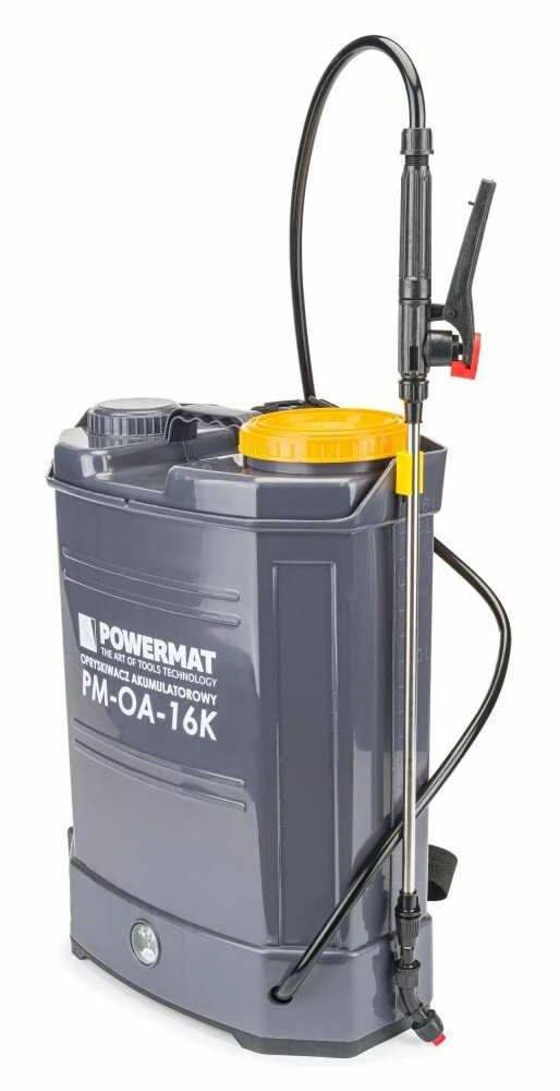Akumuliatorinis purkštuvas su priedais 16L Powermat