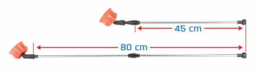 Akumuliatorinis purkštuvas su priedais 16L Powermat
