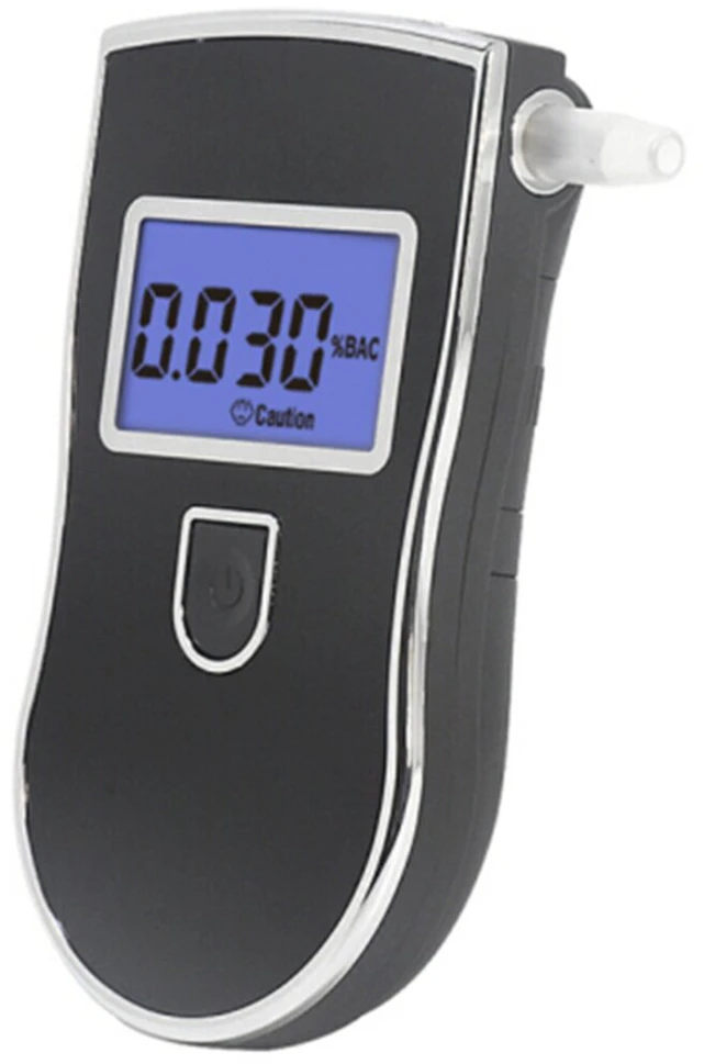 Zenwire Alkotesteris AT-818 su skaitmeniniu LCD ekranu + 5x kandikliai + dėklas