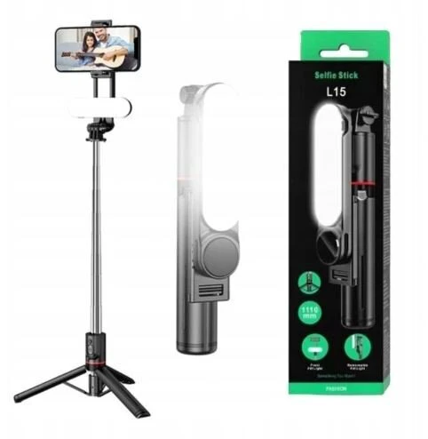 Asmenukių lazda Selfie sticks Airi L15 LED