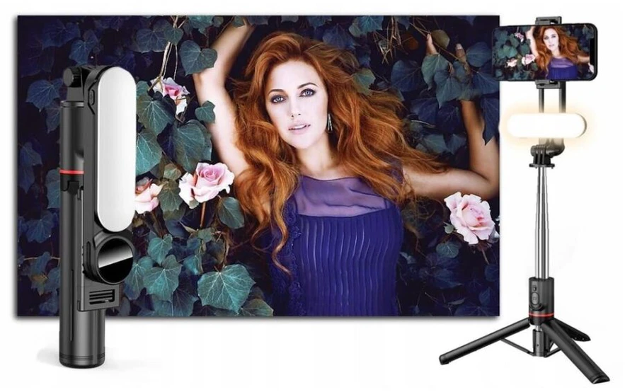 Asmenukių lazda Selfie sticks Airi L15 LED