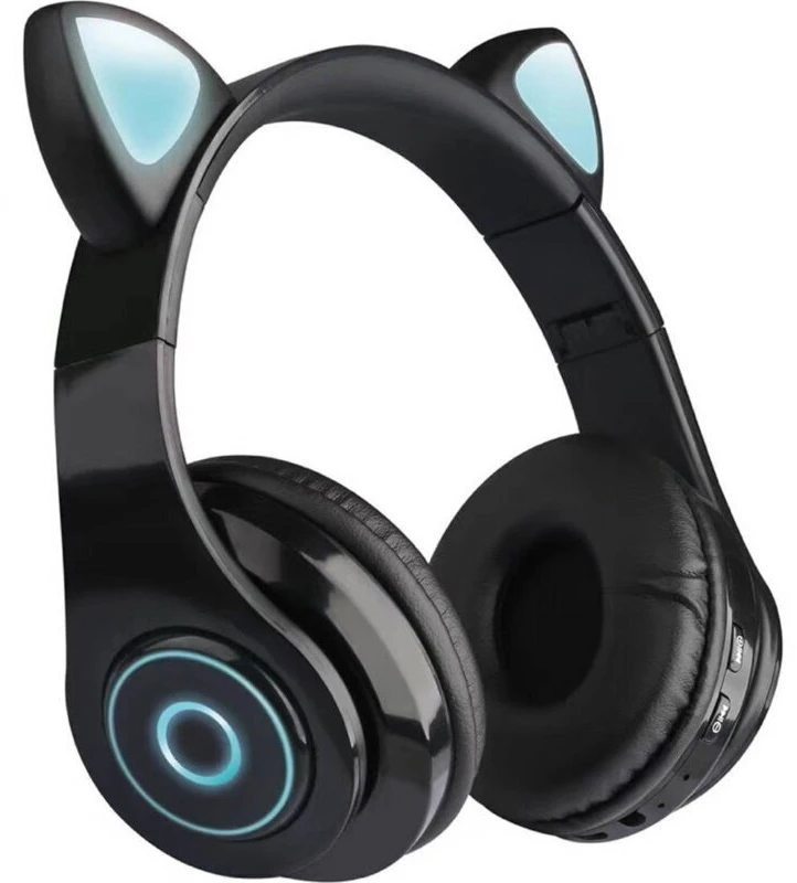 Ausinės Bemi B39 Trokšņu izolējošas bērnu Bluetooth Bezvadu Stereo Austiņas ar FM Radio / MP3 Mico SD ir Zvana funkciju Melnas