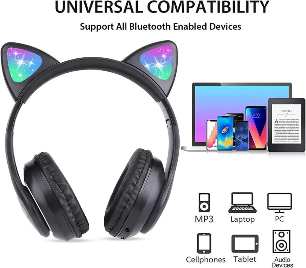Ausinės SIA "ALEX CAPITAL"; Latvija,Rīga, Visvalža iela 7-24, LV-1050; info@baltify.eu Cat Ears TWS