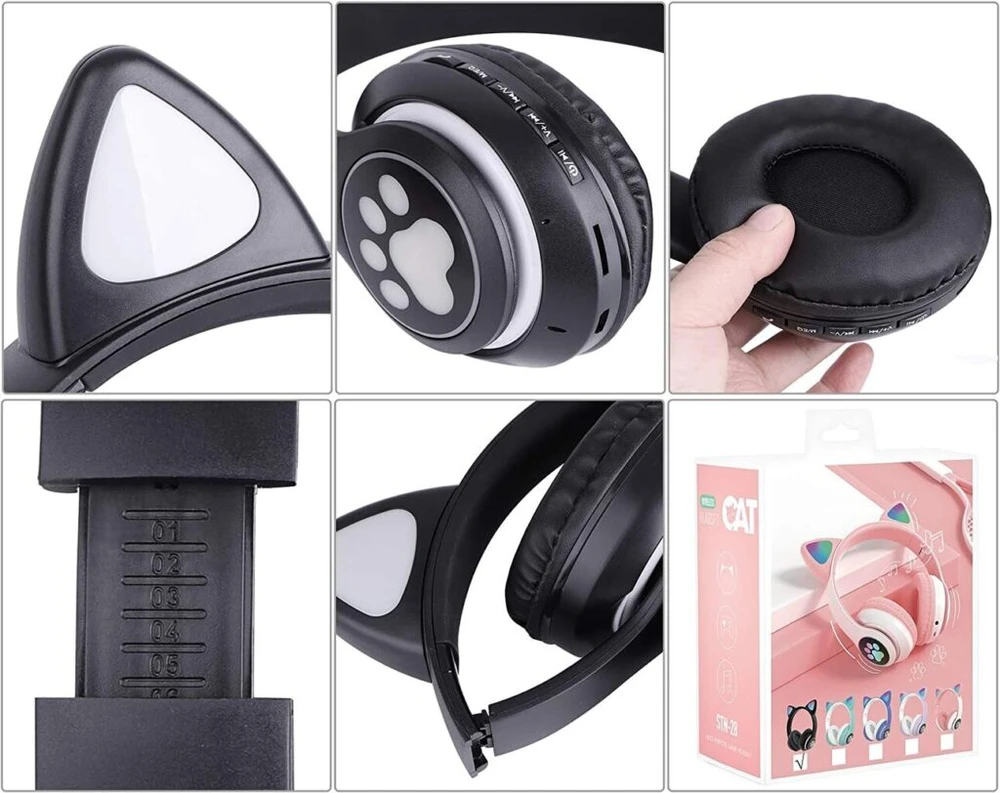 Ausinės SIA "ALEX CAPITAL"; Latvija,Rīga, Visvalža iela 7-24, LV-1050; info@baltify.eu Cat Ears TWS