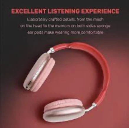 CHUNLIU YANG; Gongren north road, Yiwu, Zhejiang, China; nida@op.pl Ausinės su garsiakalbiu ir bluetooth, rožinės su dėklu