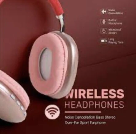 CHUNLIU YANG; Gongren north road, Yiwu, Zhejiang, China; nida@op.pl Ausinės su garsiakalbiu ir bluetooth, rožinės su dėklu