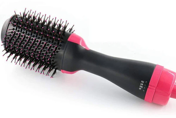 Pink Rožinė Plaukų formavimo šukos Juodas-Rožinė S12, spalva: juoda, rožinė