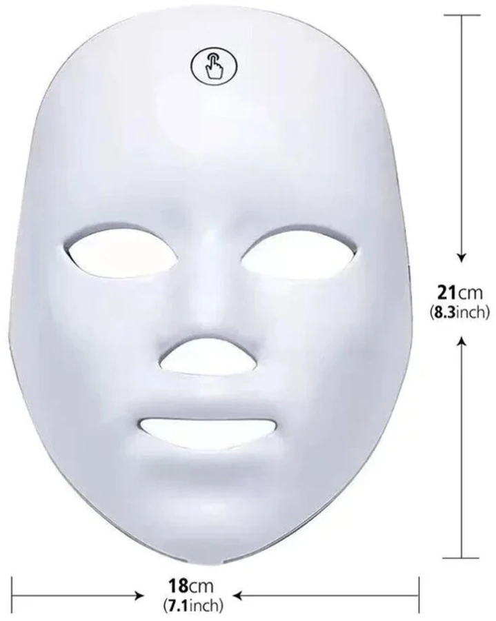 LED kaukė Šviesos terapijos LED veido kaukė VX3
