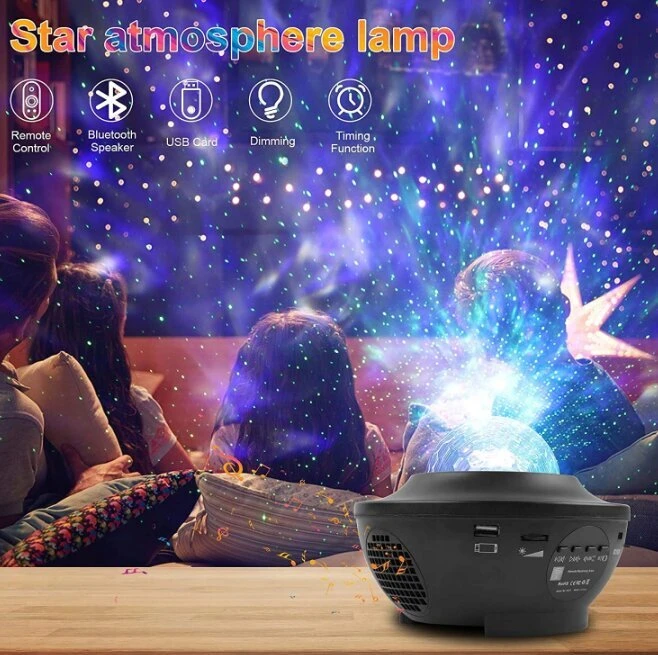 LED projektoriaus lempa, disko kamuolys