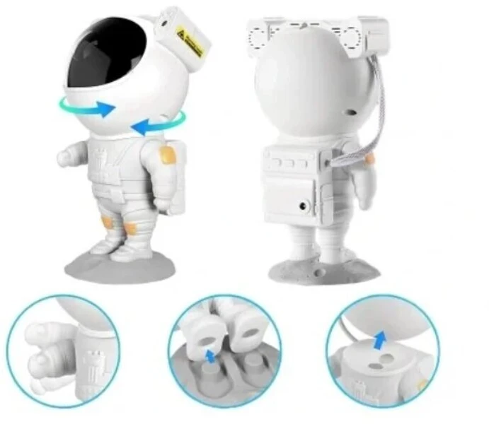 Projektorius Astronautas, baltas